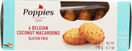 Poppies The Original Traditional Coconut Macaroons, 6.7 Oz