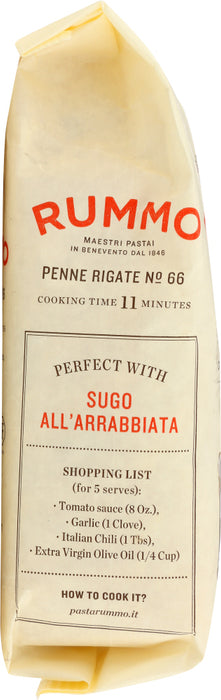 RUMMO: Pasta Penne Rigate, 16 oz