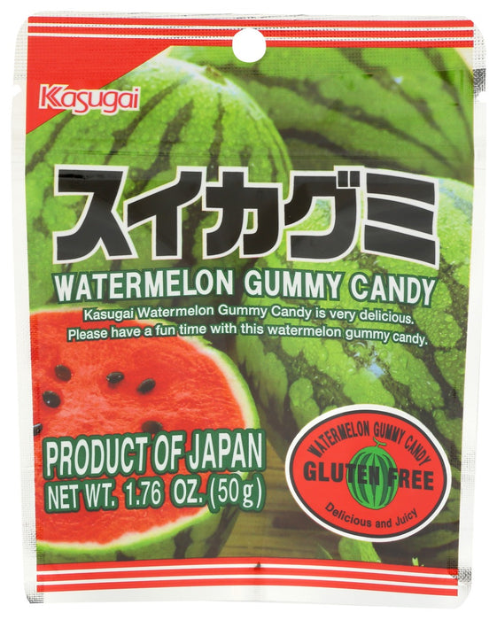 KASUGAI: Gummy Watermelon, 1.76 oz