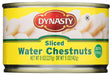 DYNASTY: Water Chestnuts Sliced, 8 oz - No Brand For Less 