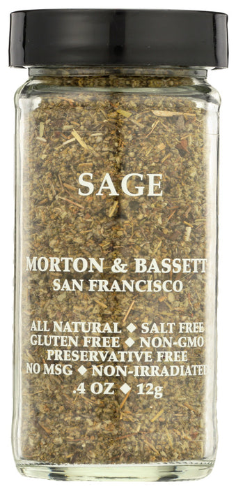 Description
Sage, a strongly flavored herb, is essential in poultry stuffing and goes well with tomato based sauces. Sprinkle over green beans, meat and lamb entrees. Add to softened butter for grilled seafood or use as a dry rub on poultry and game.