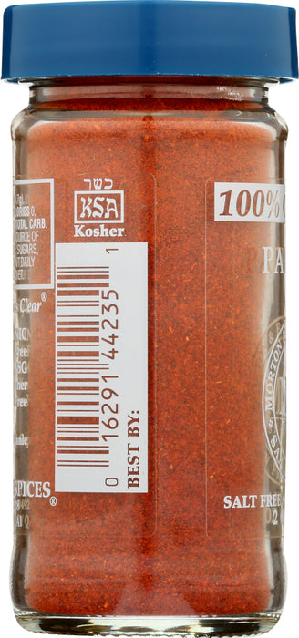 MORTON & BASSETT: Organic Paprika, 2 Oz