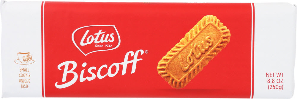  These all-natural cookies contain no trans fat, cholesterol, artificial colors or flavorings, making them a treat that most people can enjoy. Settle down and enjoy a relaxing break with Lotus Biscoff Europe's Favorite Cookie with Coffee.