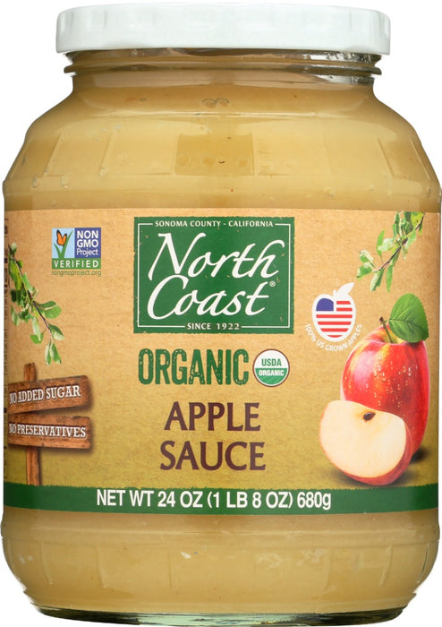 Our North Coast Organic Apple Sauce is made with a special assortment of different apple varietals, giving it the perfect balance of sweetness. Its extraordinary homemade flavor and chunky-like texture make it one of a kind.