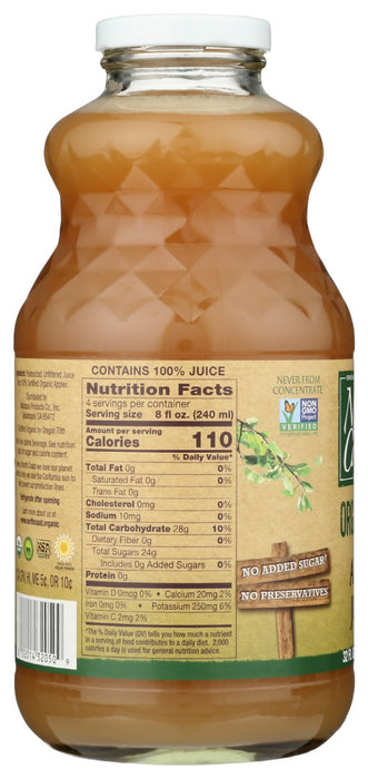 NORTH COAST: Juice Apple Organic, 32 oz