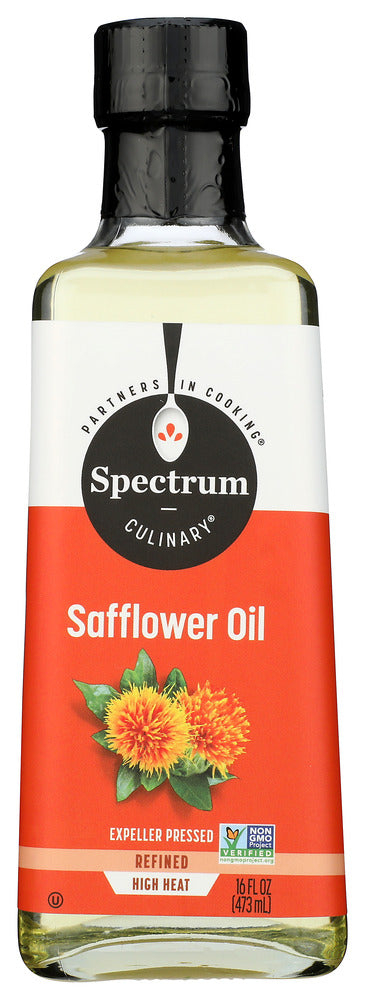 SPECTRUM NATURALS: High Heat Safflower Oil, 16 oz