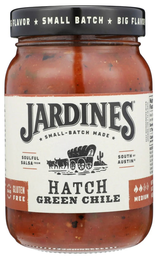 JARDINES: Salsa Hatch Green Chili, 16 oz