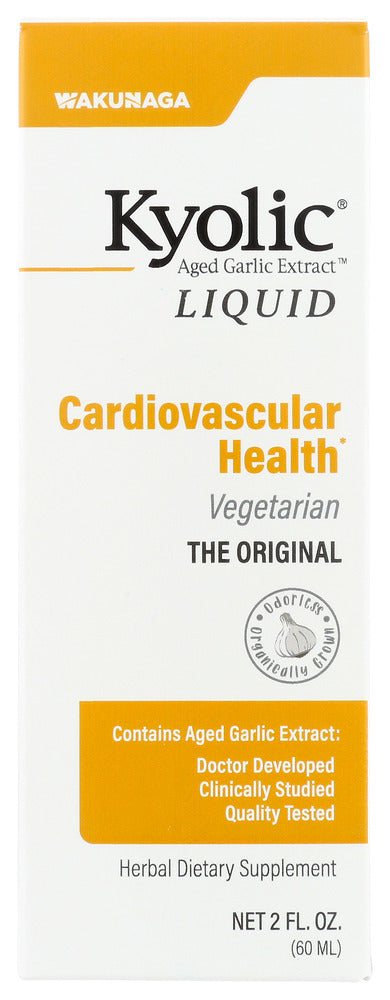 Contains 1 ml of Aged Garlic Extract in 1/4 teaspoon or 1 filled #00 capsule (per serving), designed to support and strengthen your cardiovascular system by reducing the major risk factors and promoting overall heart health.