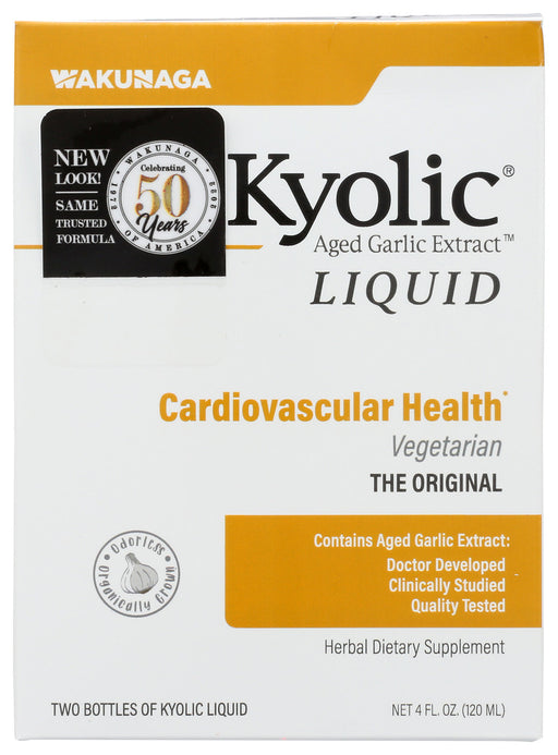 Contains 1 ml of Aged Garlic Extract in 1/4 teaspoon or 1 filled #00 capsule (per serving), designed to support and strengthen your cardiovascular system by reducing the major risk factors and promoting overall heart health.