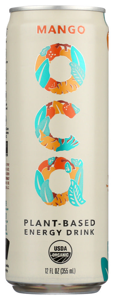 OCA: Mango Plant Based Energy Drink, 12 FO