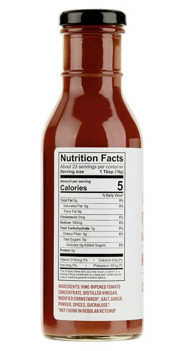 G HUGHES: Sugar Free Ketchup, 13 oz