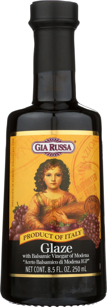 GIA RUSSA: Glaze with Balsamic Vinegar of Modena, 8.5 oz - No Brand For Less 