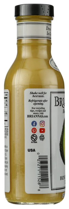 BRIANNAS: Dijon Honey Mustard Dressing, 12 oz