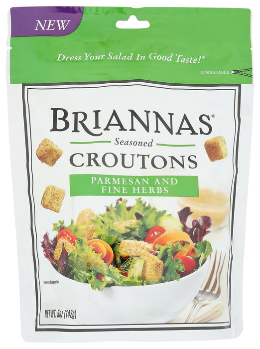 BRIANNAS: Croutons Parmesn Fn Hrbs, 5 OZ