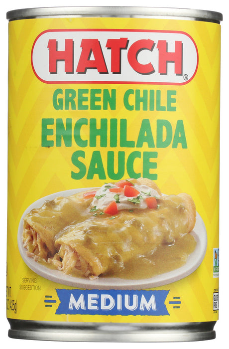 HATCH: Sauce Enchlda Grn Med, 15 oz