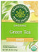 TRADITIONAL MEDICINALS: Organic Green Tea Ginger 16 tea bags, 0.85 oz