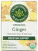 TRADITIONAL MEDICINALS: Organic Ginger Herbal Tea 16 Tea Bags, 0.85 oz