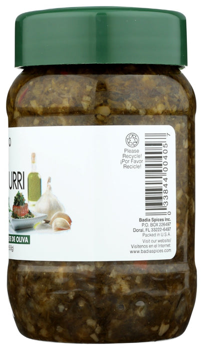 BADIA: Chimichurri Steak Sauce, 8 oz