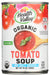 Our Organic Tomato Soup is made with the finest ingredients and has No Salt Added. It is also an excellent source of antioxidant vitamin C (25%) and a good source of fiber (3g).