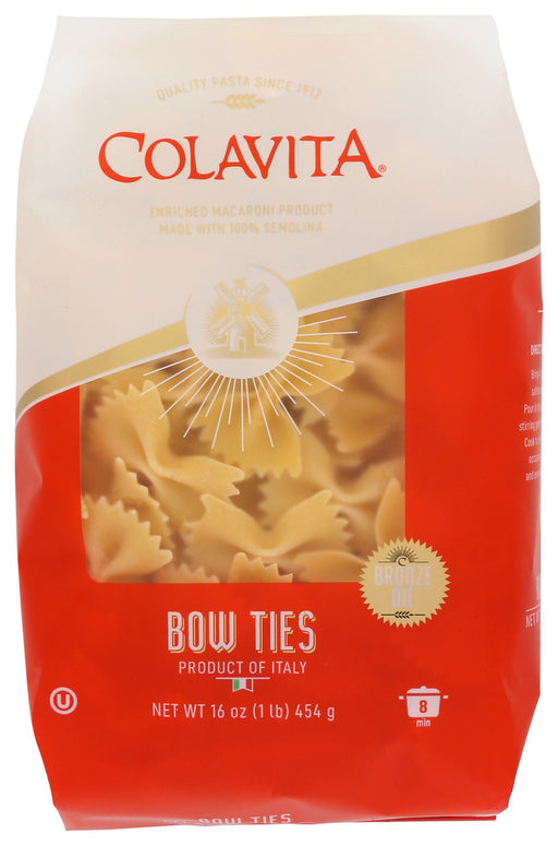 COLAVITA: Pasta Farfalle Bow Ties, 1 LB