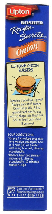 LIPTON KOSHER: Recipe Secrets Onion Soup, 1.9 oz