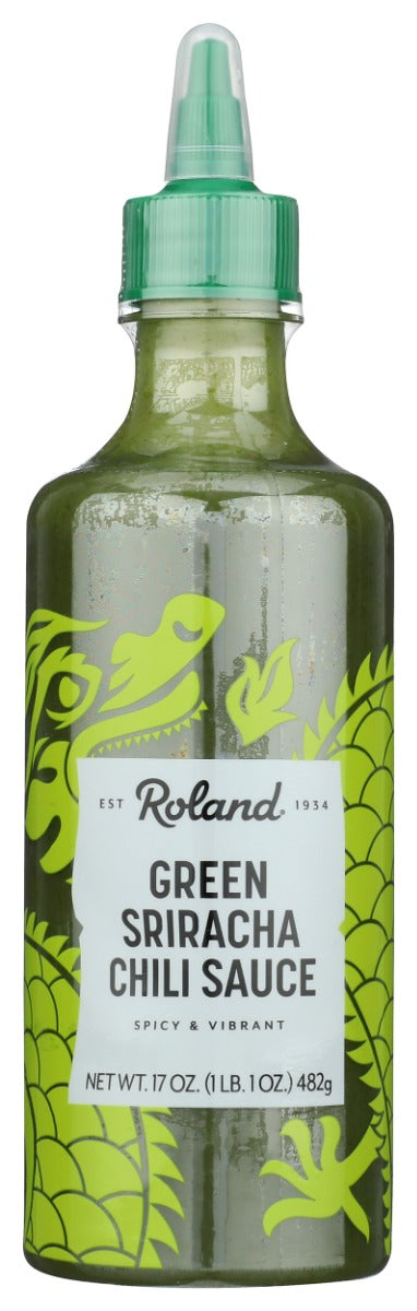 ROLAND: Green Sriracha Chili Sauce, 17 oz