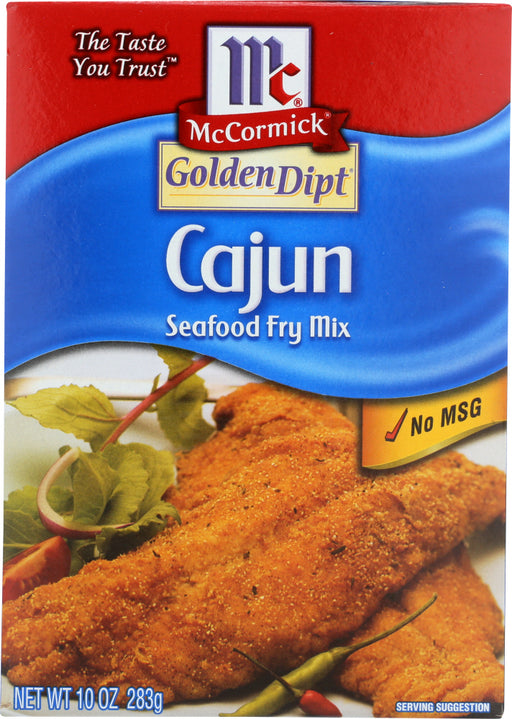 GOLDEN DIPT: Mix Fry Fish Cajun Style, 10 oz - No Brand For Less 