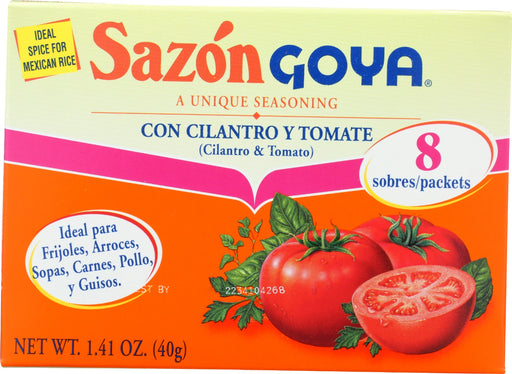 GOYA: Sazon Con Cilantro Tomato, 1.41 oz