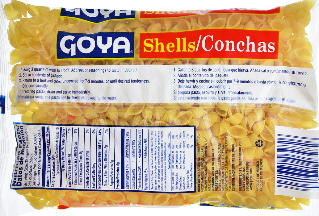 GOYA: Pasta Shells, 7 oz