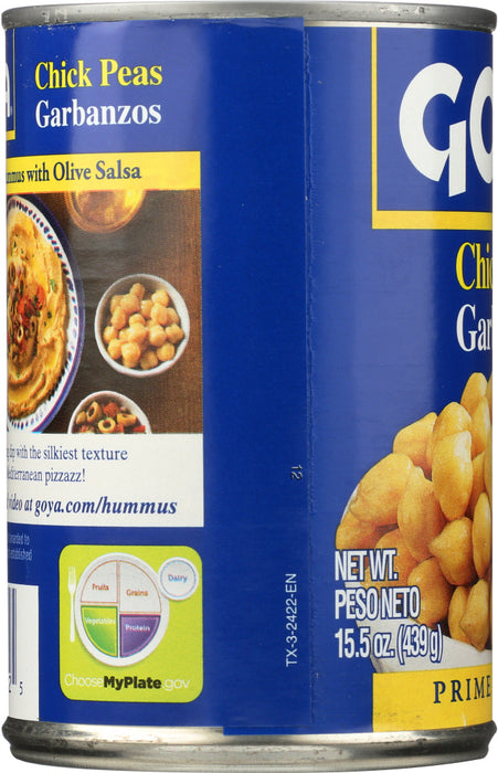 GOYA: Chick Peas, 15.5 oz