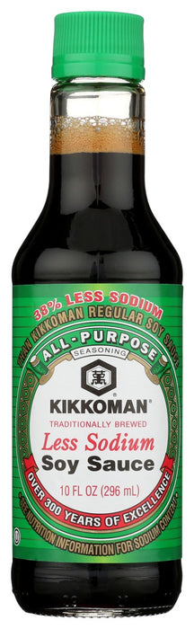 Although there is less sodium in Less Sodium Soy Sauce, all the flavor and quality characteristics remain because it is aged before extracting the salt. However, to maintain this full umami flavor, we recommend using it during the latter stage of cooking in braising sauces, soups and stews, vegetables or stir-frys.