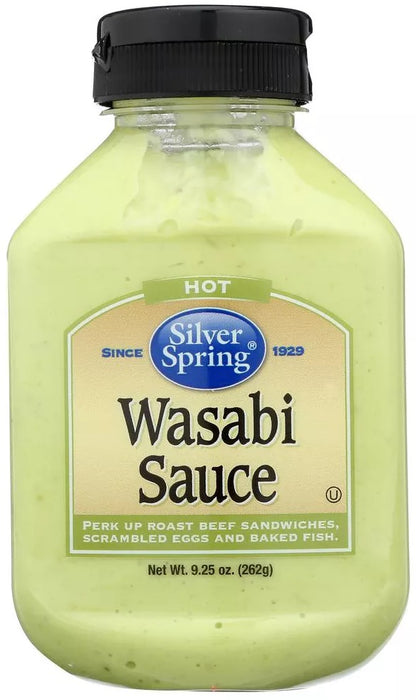 SILVER SPRING: Wasabi Sauce, 9.25 oz