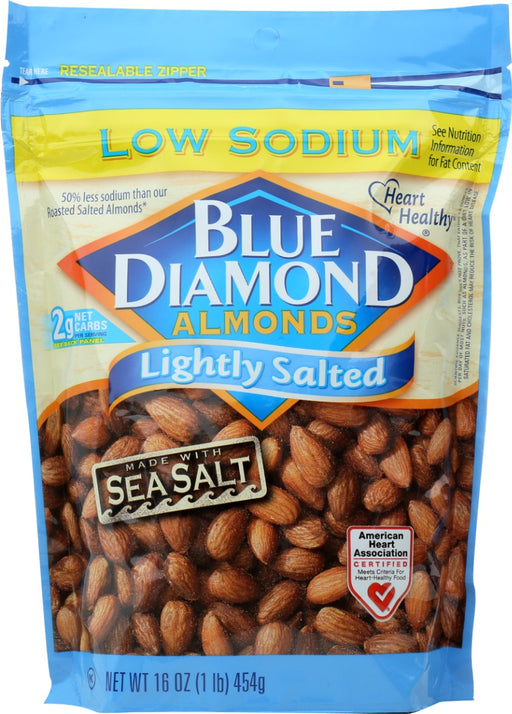 Being good to your body doesn't mean you have to sacrifice flavor. A healthy handful of 28 Lightly Salted premium almonds contains just 40mg of sodium - the right amount to bring out the almond taste without breaking your resolve to cut down on salt.