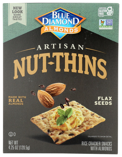 It's a toss up. You'll either love our Artisan Nut Thins for the added nutrition of beneficial seeds or their irresistibly yummy flavor. Made from brown rice, almonds, and seeds, they're deliciously versatile and free of wheat and gluten.