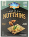 It's a toss up. You'll either love our Artisan Nut Thins for the added nutrition of beneficial seeds or their irresistibly yummy flavor. Made from brown rice, almonds, and seeds, they're deliciously versatile and free of wheat and gluten.