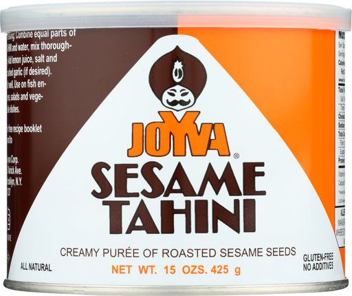 Joyva Sesame Tahini Creamy Puree Of Sesame Seeds, 15 oz