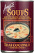 Amy's version combines sweet coconut milk with mild spices, lime leaf, lemongrass, house-made organic tofu, shiitake mushrooms, sweet potatoes, green beans and other organic vegetables. Try it over rice, too. Gluten free/dairy free/lactose free/vegan/kosher/plant based