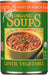 Contains 340mg of sodium compared to 680 mg in Amy's regular Lentil Vegetable soup.