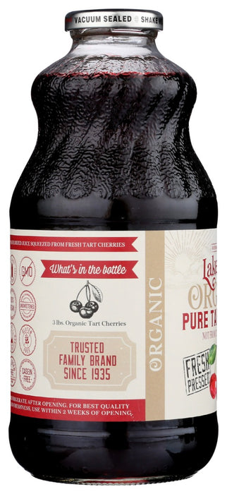 LAKEWOOD: Organic Pure Tart Cherry Juice, 32 fo