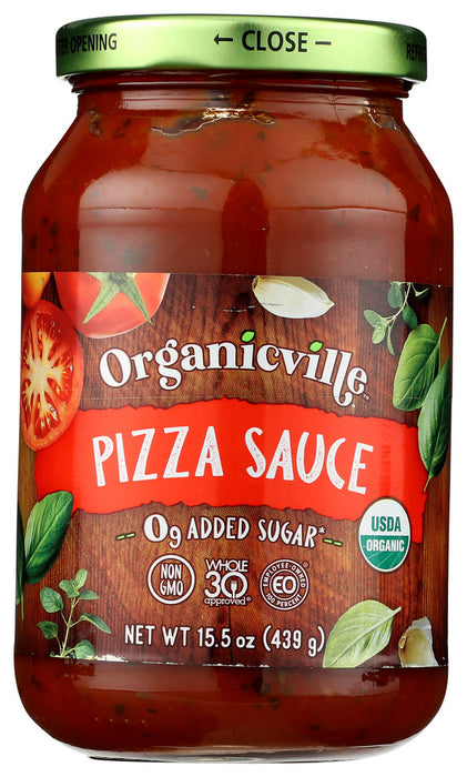 ORGANICVILLE: Sauce Pizza, 15.5 oz