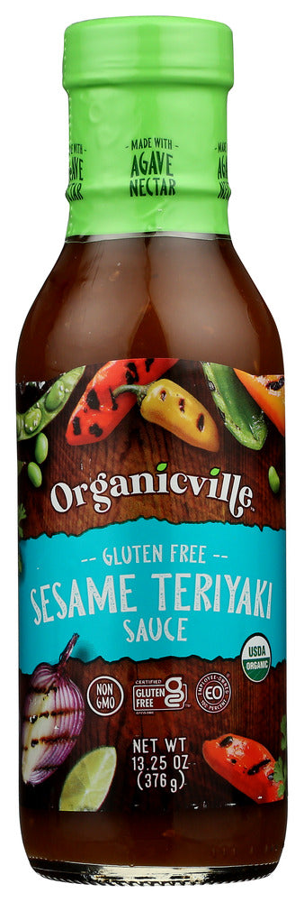 ORGANICVILLE: Sauce Ssme Teriyaki Org, 13.25 oz