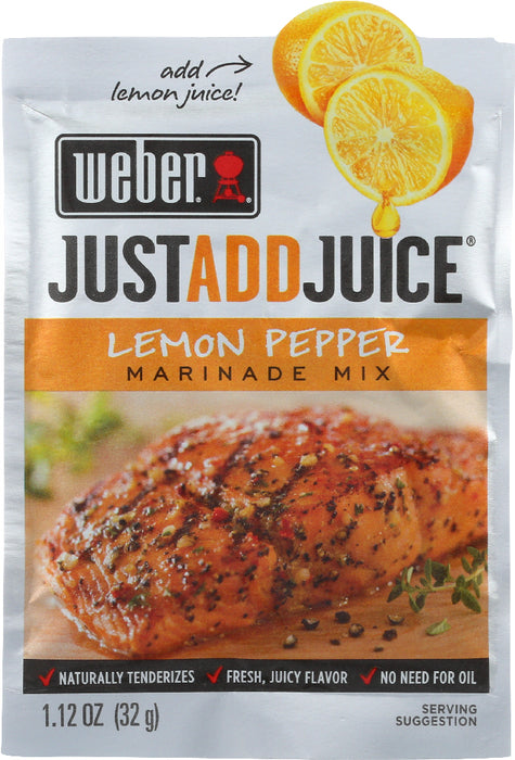 WEBER: Lemon Pepper Marinade Mix, 1.12 oz