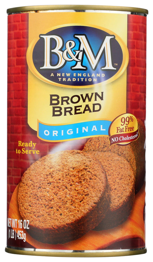 B & M: Brown Bread Plain, 16 oz