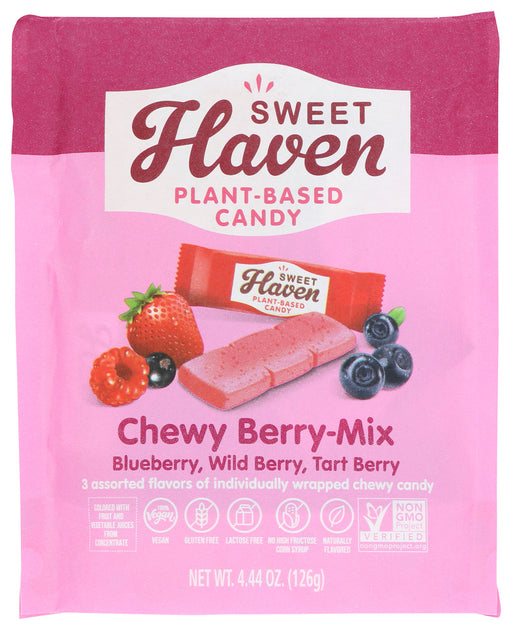 SWEET HAVEN: Candy Chewy Berry Pouch, 4.4 oz