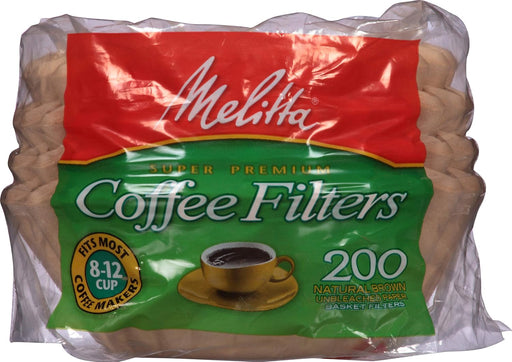 Melitta's super premium basket filters hold their shape and won't tear.
Our high-quality, thicker paper is what sets our basket filters apart from your average store brand.