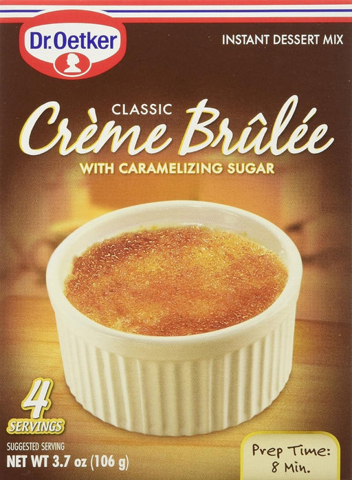 DR OETKER: Creme Brulee Mix, 3.7 oz