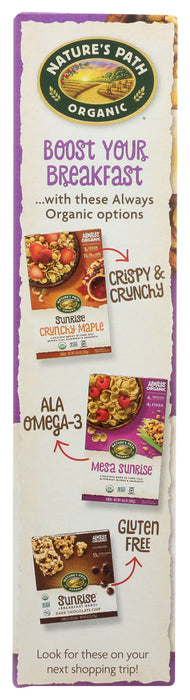 NATURES PATH: Organic Sunrise Cereal Gluten Free Crunchy Vanilla, 10.6 oz