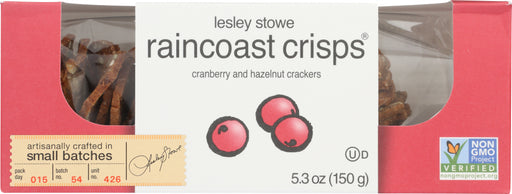 LESLEY STOWE: Cranberry and Hazelnut, 5.3 oz