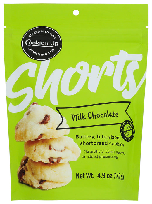 COOKIE IT UP: Cookies Shrtbd Mlk Choc, 4.9 OZ - No Brand For Less 