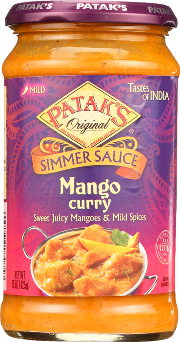 PATAKS: Sauce Mango Glass, 15 oz